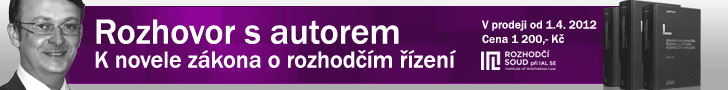 Koment�ř z�kona o rozhodč�m ř�zen�